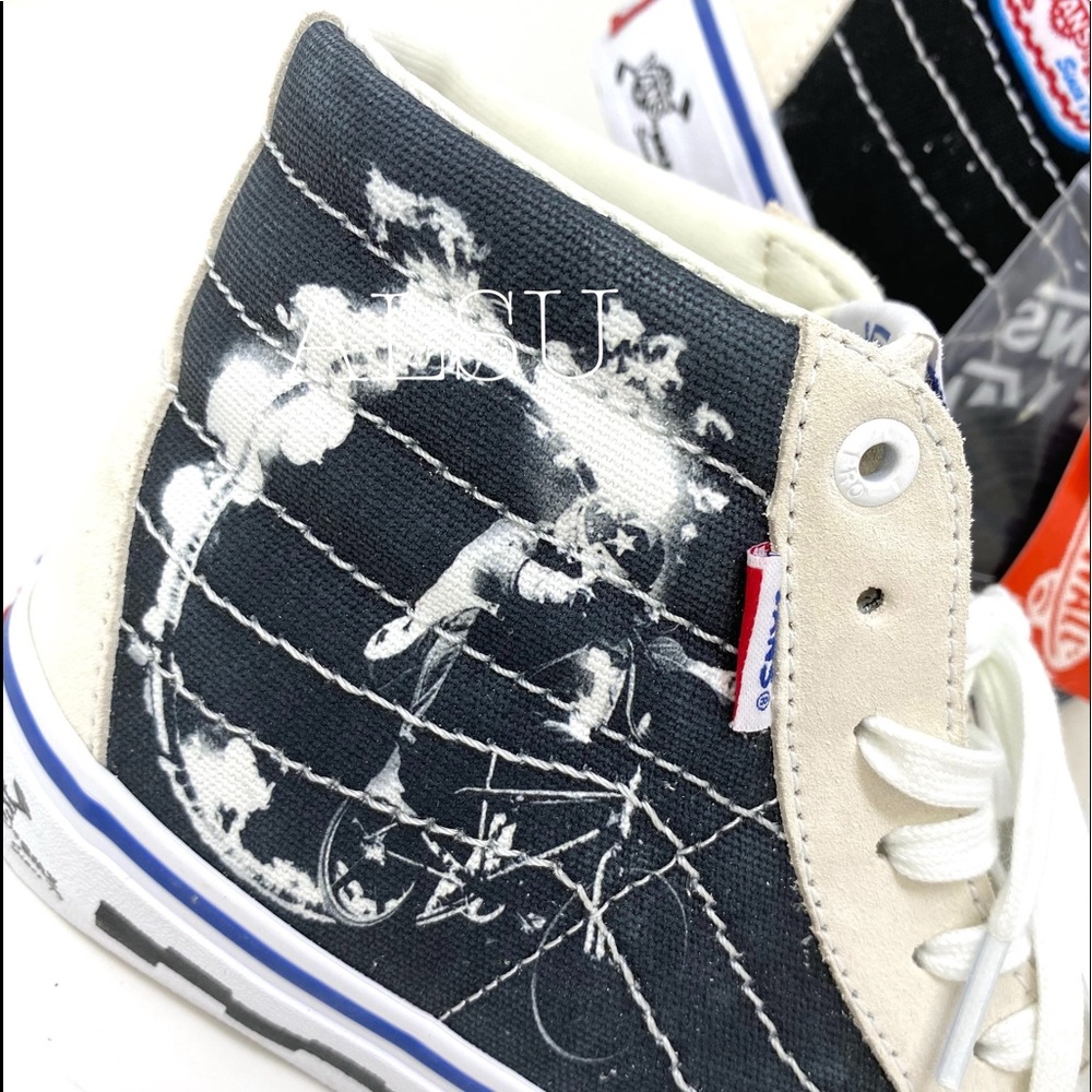 VANS SK8-HI Pro BMX ‘79 Marshmallow Men’s Sneakers - Picture 6 of 13
